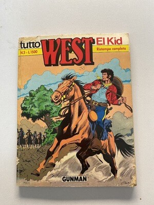 tutto West N.3 - El Kid - Gunman