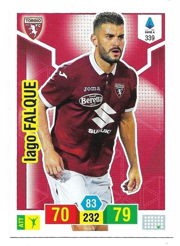 Trading card Adrenalyne 2019-20 - N°339 Iago Falque  Torino