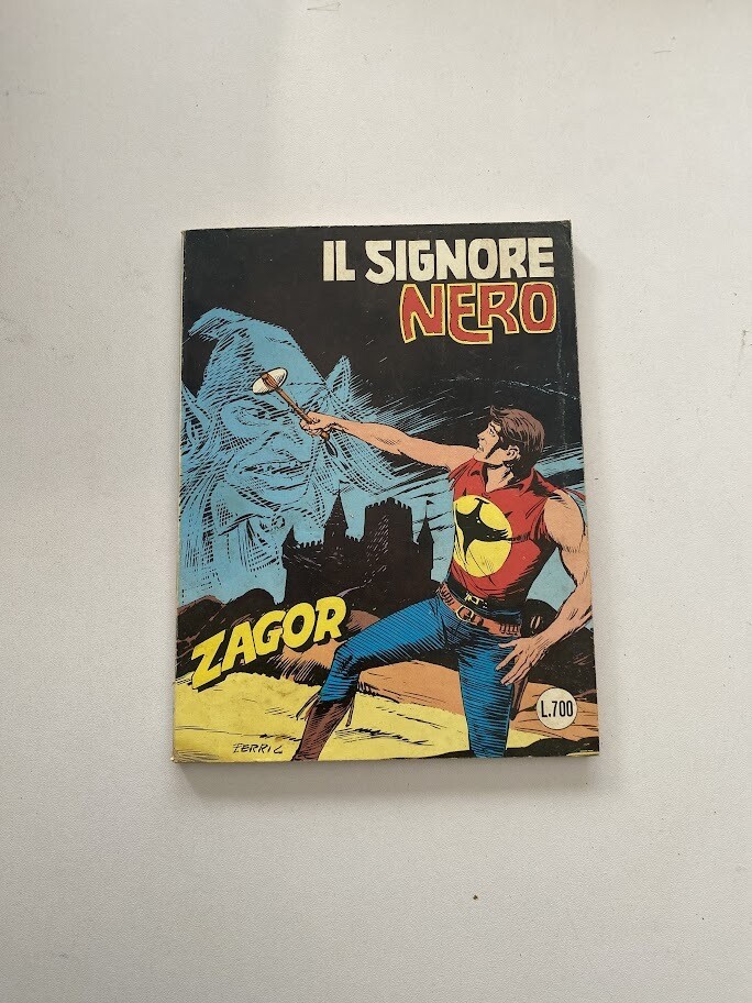 ZENITH GIGANTE - n° 246- ZAGOR - n° 195 - Il gignore nero
