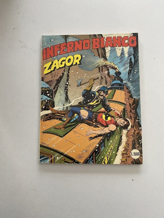 ZENITH GIGANTE - n° 319 - ZAGOR - n° 268 - Inferno bianco