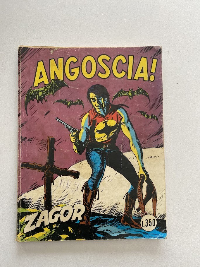 ZAGOR (SCRITTA ROSSA  N.85) - ANGOSCIA
