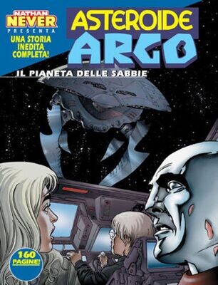Asteroide Argo N.1 . Agenzia Alfa 8bis - Il pianeta delle sabbie