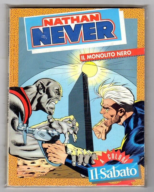 Nathan Never - IL MONOLITO NERO supplemento a colori de IL SABATO