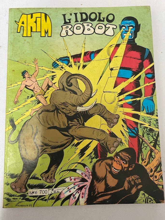 AKIM N.61 - L'IDOLO ROBOT - BONELLI ED.