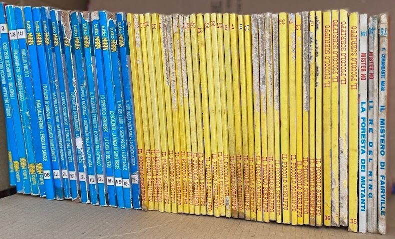 Lotto fumetti vintage Il piccolo sceriffo, tutto Mark e altro..