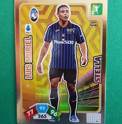 Trading card Adrenalyne 2020-21 - N°449 Luis Muriel Stella Atalanta Trading card Adrenalyne 2020-21 - N°449 Luis Muriel Stella Atalanta