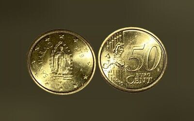 Moneta San Marino - 50 Centesimi di Euro 2019-F - MB (molto bella)