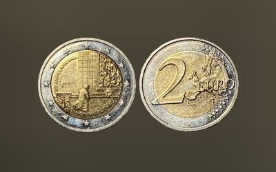 Moneta Germania - 2 Euro Genuflessione Varsavia 2020 zecca D-F - MB (molto bella