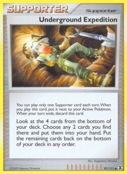 Carta pokemon Spedizione Sotterranea (RR 97)-L'Ascesa dei Rivali-U - lingua ITA-condizione EX