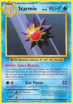 Carta pokemon Starmie (EVO 31)-Evoluzioni-R - lingua ITA-condizione NM