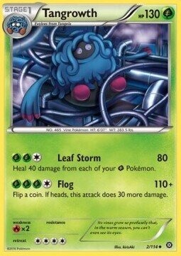 Carta pokemon Tangrowth (STS 2)-Steam Siege-U - lingua ITA-condizione EX