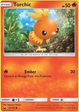 Carta pokemon Torchic (CES 25)-Celestial Storm-C - lingua ITA-condizione NM
