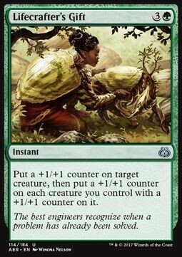 Carta MTG-Dono della Forgiavita-Aether Revolt-ITA-NM-U