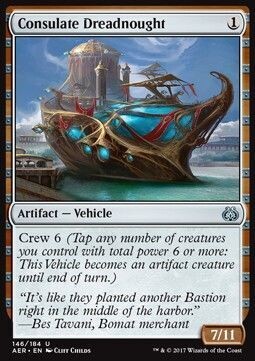 Carta MTG-Corazzata del Consolato-Aether Revolt-ITA-NM-U