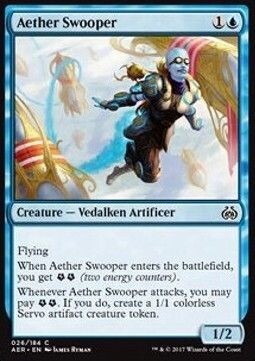 Carta MTG-Planatrice dell'Etere-Aether Revolt-ITA-NM-C-