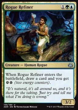 Carta MTG-Raffinatore Fuorilegge-Aether Revolt-ITA-NM-U-