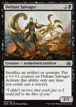 Carta MTG-Recuperatore Spavaldo-Aether Revolt-ITA-NM-C-