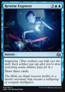 Carta MTG-Ingegneria Inversa-Aether Revolt-ITA-NM-U- Carta MTG-Ingegneria Inversa-Aether Revolt-ITA-NM-U-