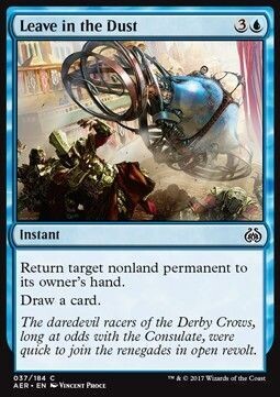 Carta MTG-Lasciare nella Polvere-Aether Revolt-ITA-NM-C-