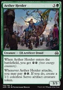 Carta MTG-Pastore dell'Etere-Aether Revolt-ITA-NM-C-