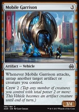 Carta MTG-Presidio Mobile-Aether Revolt-ITA-NM-C-