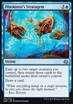 Carta MTG-Stratagemma dell'Illusionista-Aether Revolt-ITA-NM-U-