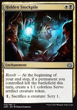 Carta MTG-Riserva Nascosta-Aether Revolt-ITA-NM-U-