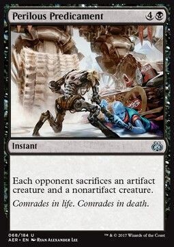 Carta MTG-Situazione Pericolosa-Aether Revolt-ITA-NM-U-