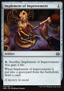Carta MTG-Strumento di Ripresa-Aether Revolt-ITA-NM-C-