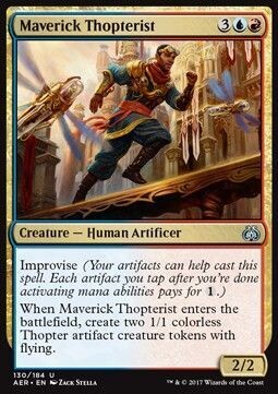 Carta MTG-Totterista Dissidente-Aether Revolt-ITA-NM-U-