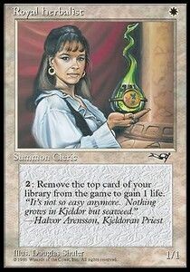 Carta MTG-Erborista Reale (V.1)-Alleanze-ITA-EX-C-