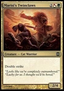 Carta MTG-Artigli Gemelli di Marisi-Alara Reborn-ITA-EX-U-