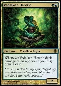 Carta MTG-Eretico Vedalken-Alara Reborn-ITA-EX-R-