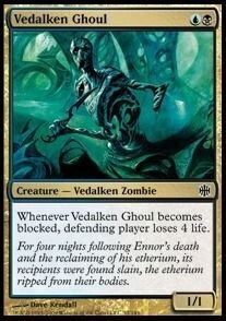 Carta MTG-Ghoul Vedalken-Alara Reborn-ITA-EX-Common-