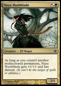 Carta MTG-Lama Silenziosa di Naya-Alara Reborn-ITA-EX-Common-