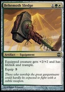 Carta MTG-Maglio del Behemoth-Alara Reborn-EN-EX-Uncommon-