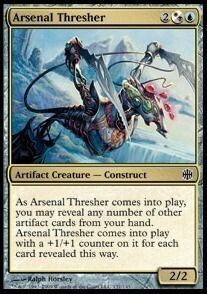 Carta MTG-Mietitore dell'Arsenale-Alara Reborn-ITA-EX-Common-