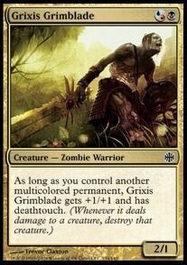 Carta MTG-Lama Oscura di Grixis-Alara Reborn-ITA-EX-Common-
