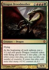Carta MTG-Madre Covatrice di Draghi-Alara Reborn-ITA-EX-Mythic-