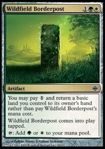 Carta MTG-Pietra di Confine della Selva Campestre-Alara Reborn-ITA-EX-Common-