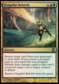Carta MTG-Rinascita Vendicativa-Alara Reborn-ITA-EX-Uncommon-Foil