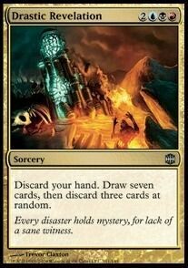 Carta MTG-Rivelazione Drastica-Alara Reborn-ITA-EX-Uncommon-