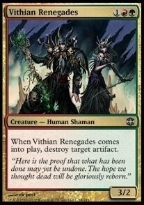 Carta MTG-Rinnegati di Vithia-Alara Reborn-ITA-EX-Uncommon-