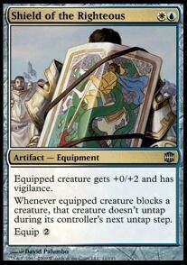 Carta MTG-Scudo dei Giusti-Alara Reborn-ITA-EX-Uncommon-