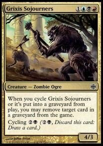 Carta MTG-Visitatori di Grixis-Alara Reborn-ITA-EX-Common-