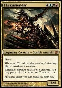 Carta MTG-Thraximundar-Alara Reborn-ITA-EX-Mythic-