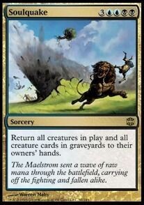 Carta MTG-Terremoto dello Spirito-Alara Reborn-ITA-EX-Rare-