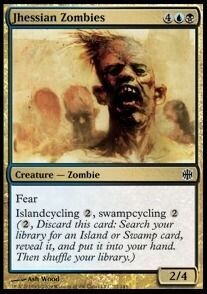 Carta MTG-Zombie di Jhess-Alara Reborn-ITA-EX-Common-