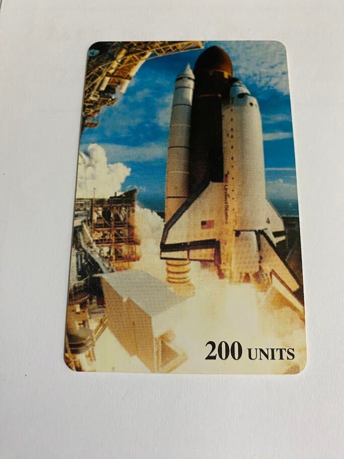 carta telefonica 200 Units Delta Card (fake) spazio 11/20