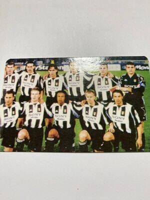 carte telefoniche (fake) - Squadra Calcio Juventus - Usata